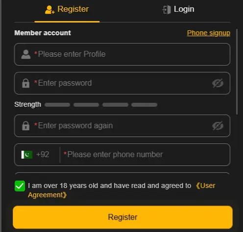 How I Can Register On 188pkr